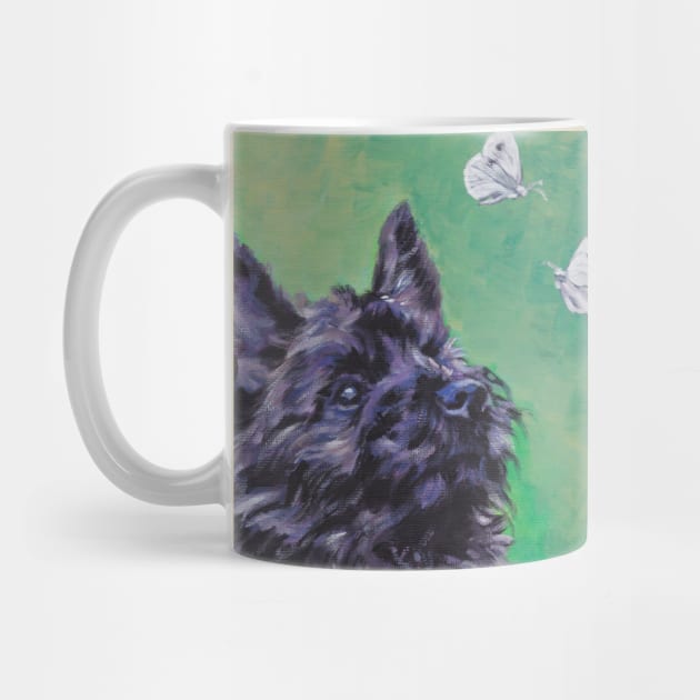 Cairn Terrier Fine Art Painting by LASHEPARD